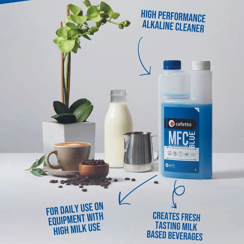 Cafetto Milk Frother Alkaline and Acidic Cleaner