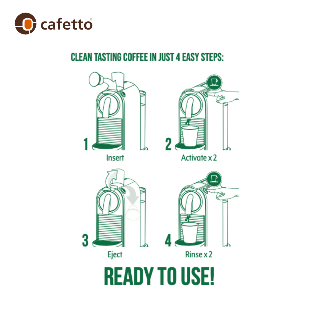 Cafetto Eco Capsule Clean