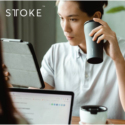 Sttoke Leakproof Ceramic Cup & Accessories