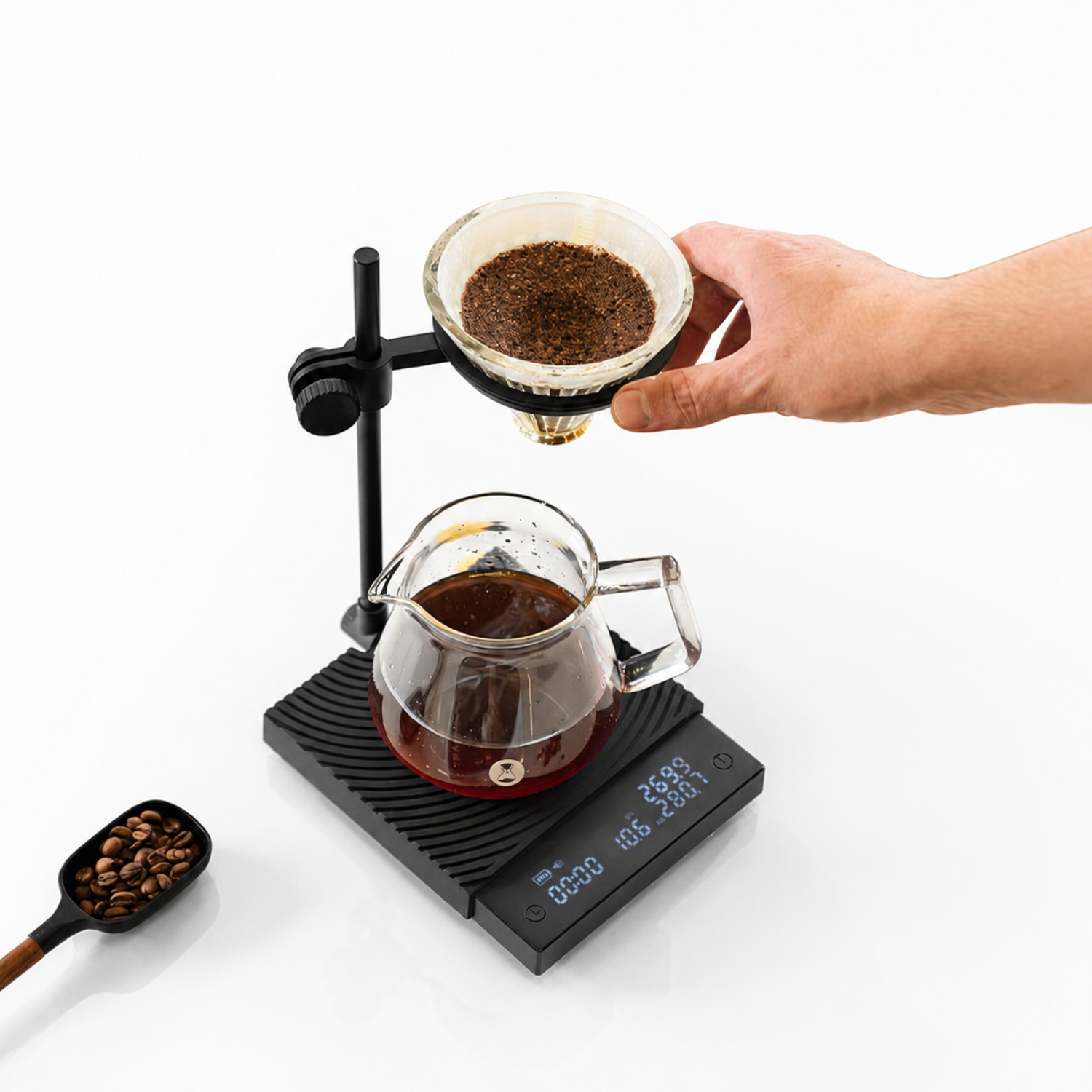 Timemore Black Mirror Coffee Scale Collection - Nano, Basic 2, Mini and Duo Precision Brewing Scales