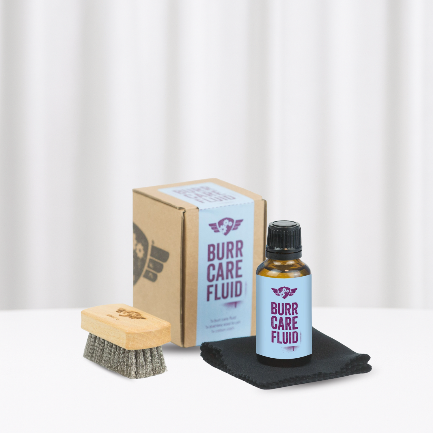 Comandante Burr Fluid & Wood Balm Set