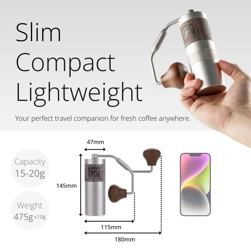 1Zpresso Q2 S Heptagonal Manual Coffee Hand Grinder