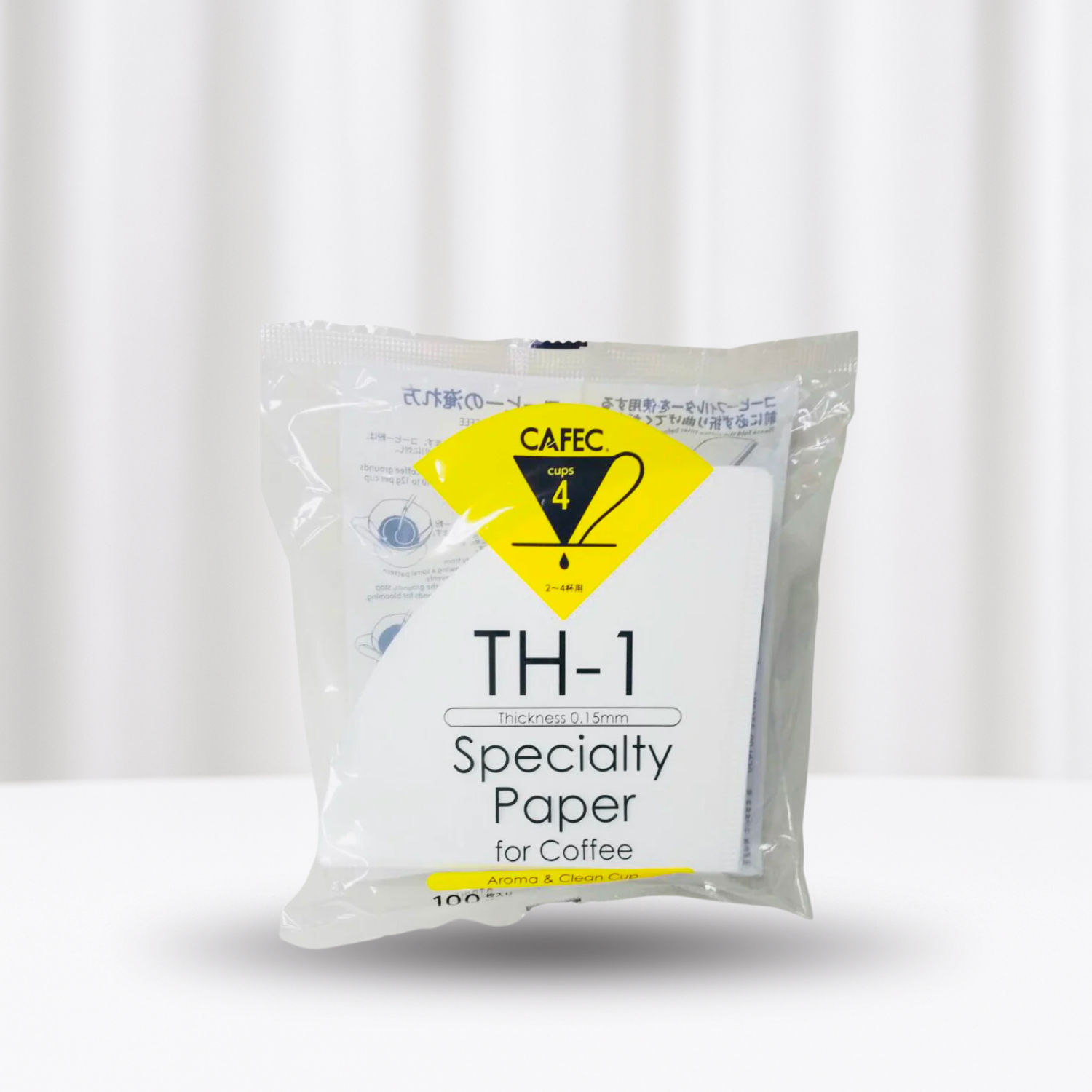 Cafec Abaca Cone Specialty Filter Paper