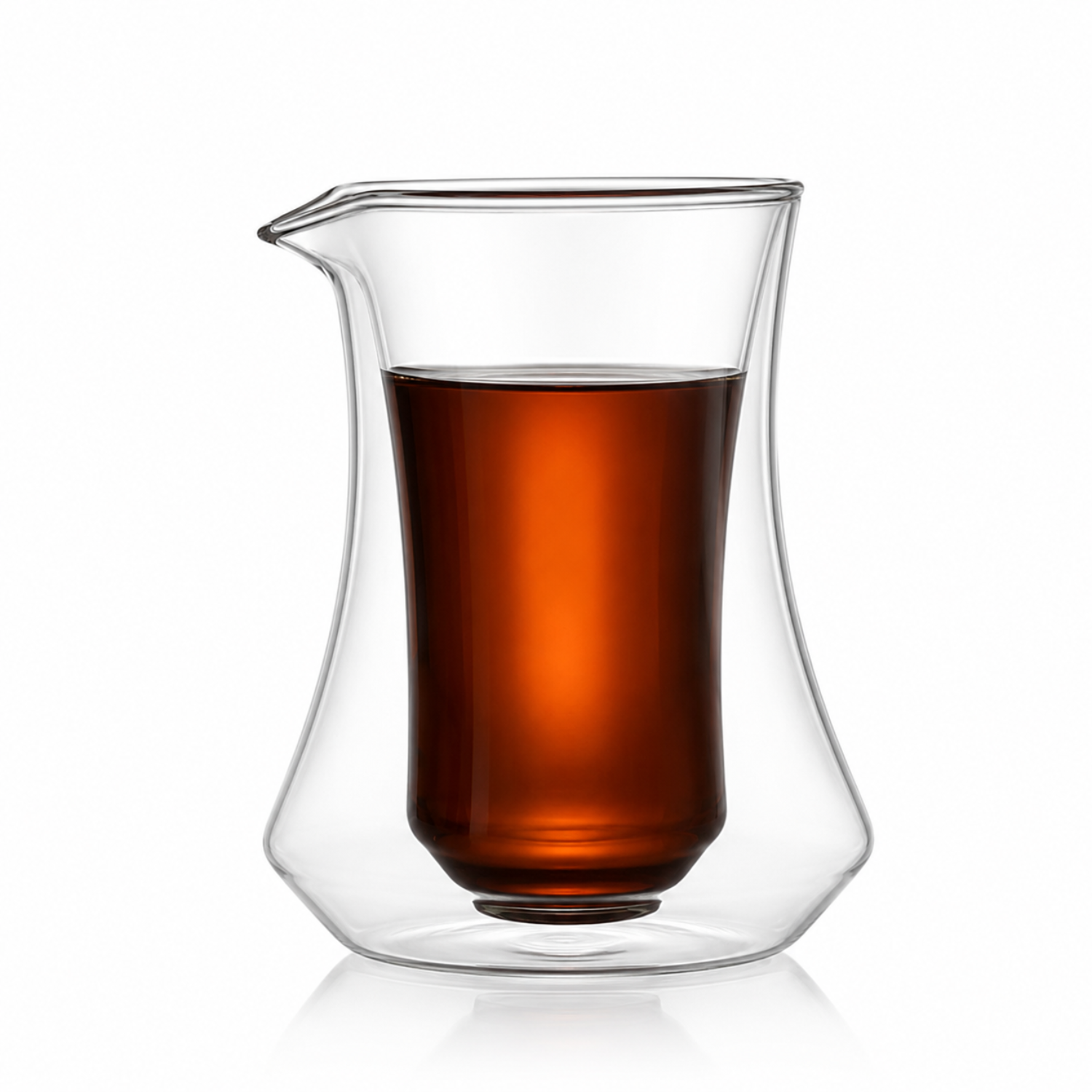 The Senses Collection Double Wall Sensory Coffee Glasses And Carafe - Propel, Excite, Inspire And Pique