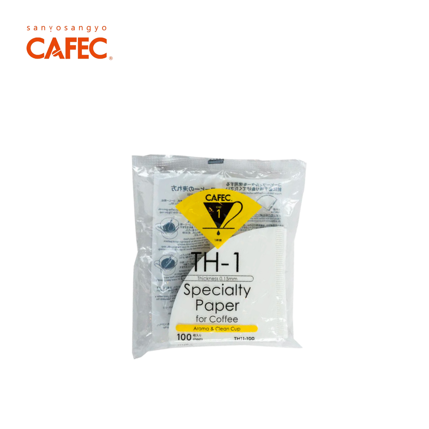 Cafec Abaca Cone Specialty Filter Paper